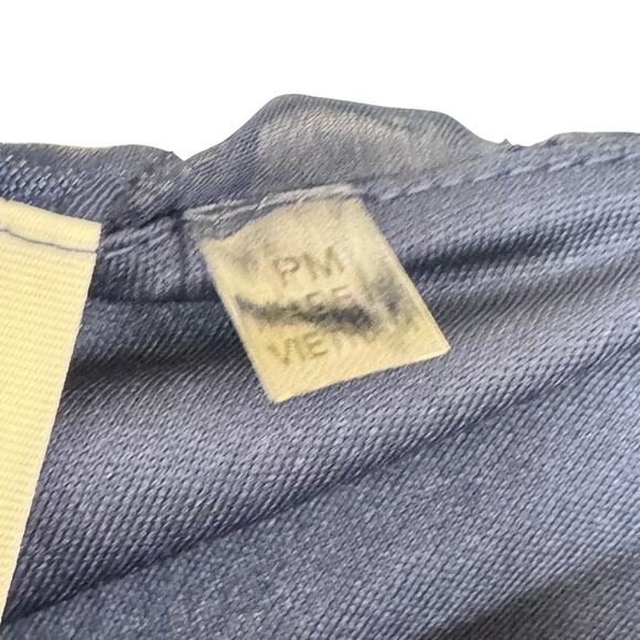 NY Collection Womens Midi Fit & Flare Dress Size Petite Medium Navy Coquette New - Picture 7 of 16